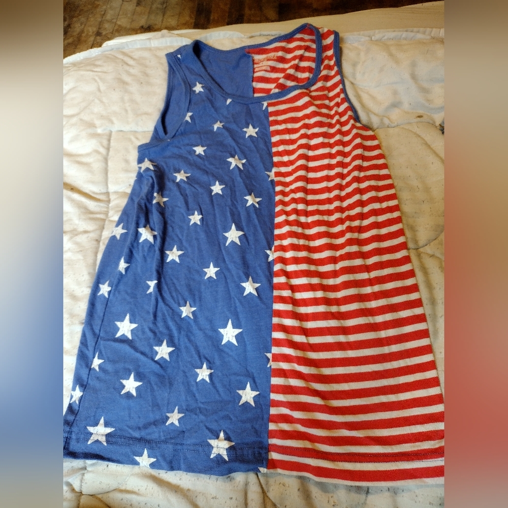 Cat & Jack Flag Tank Top
